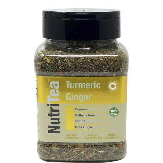 NUTRITEA Natural Turmeric Ginger Loose Leaf Tea