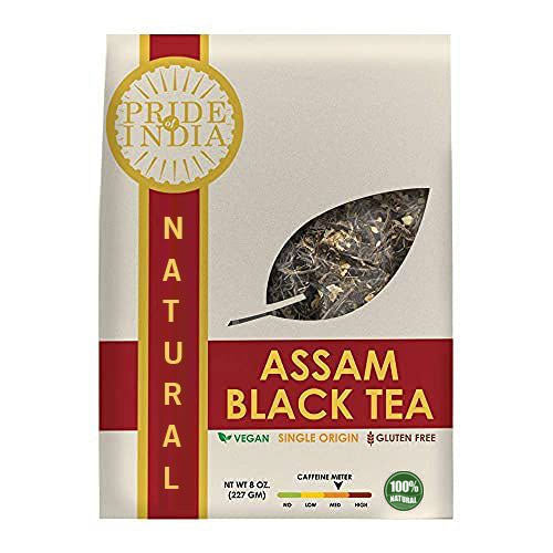 WHOLETEA Natural Assam Breakfast Black Full Leaf Tea